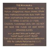 Asdaaf Terhaal Perfume For Men/Women: Energizing Aroma