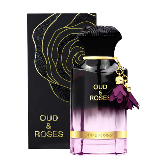 AHMED AL MAGRIBI OUD AND ROSES 60ML - EAU DE PARFUM