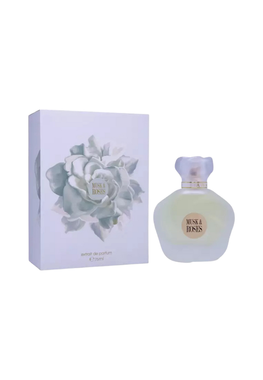 AHMED AL MAGRIBI MUSK AND ROSES 75ML - EAU DE PARFUM