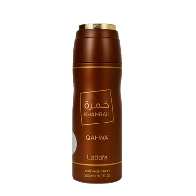 lattafa Khamrah Qahwa Body Spray 200ML for Men & Women