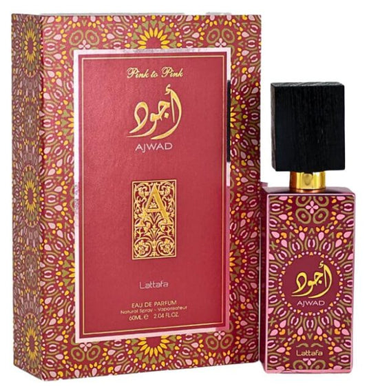 LATTAFA AJWAD PINK TO PINK PERFUME: Playful Charm