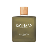 Rayhaan Ellwood Eau De Parfum – 100ml | Smooth Sandalwood, Fresh Cardamom & Creamy Papyrus Luxury Signature Scent for Men
