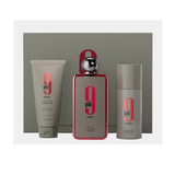 Afnan 9 PM Rebel Gift Set for Men (100ml EDP + 150ml Deodorant Spray + 150ml Shower Gel)