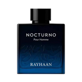 Rayhaan Nocturno Eau De Parfum – 100ml | Spicy Cardamom, Warm Lavender & Intense Cedarwood Luxury Signature Scent for Men