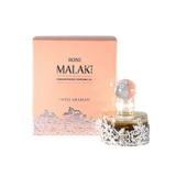 Swiss Arabian Rose Malaki Concentrated Perfume Oil – 30ml | for Men & Women | Sparkling Turkish Rose, Velvet Geranium & Radiant Sandalwood Luxury Arabian Scent (Alcohol-Free)