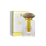 Ajmal Soul of Amir Concentrated Perfume Oil – 12ml | Ultra-Premium Luxury Unisex Attar | Rich Cambodian Oud, Exotic Saffron, Luxurious Rose, Warm Amber & Precious Wood Eternal Longevity