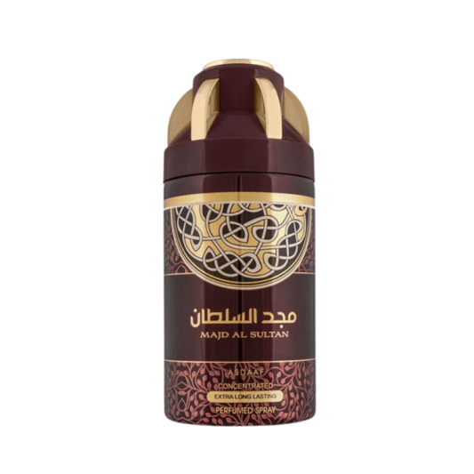 Asdaaf Majd Al Sultan Extra Long Lasting Perfumed Body Spray for All-Day Elegance