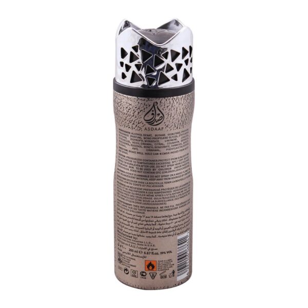 Asdaaf Ghezlaan Unisex Deodorant Body Spray Long-Lasting