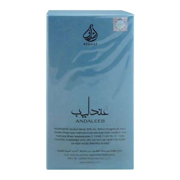 Asdaaf Andaleeb Eau De Parfum, For Women, 100ml