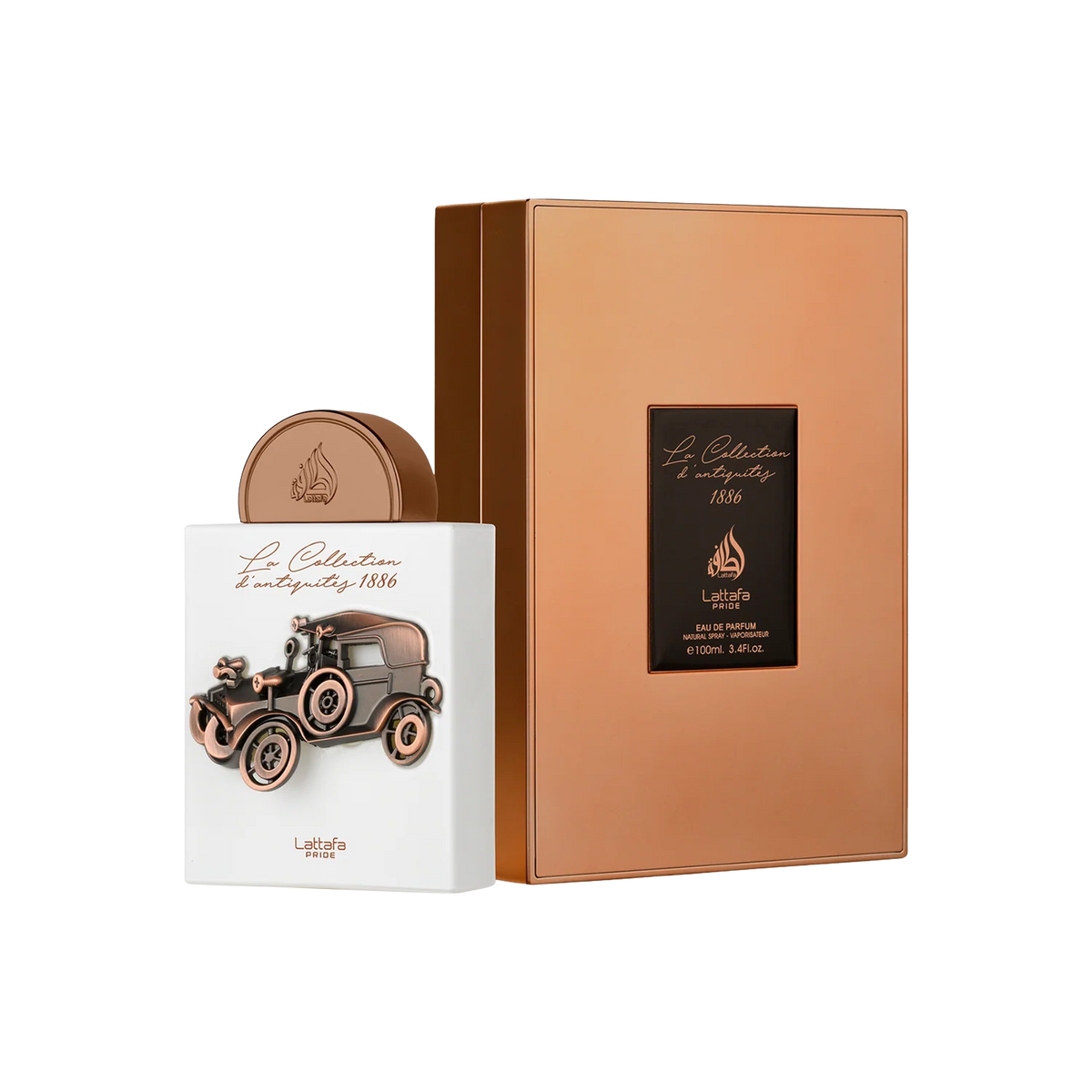 LATTAFA PRIDE: LA COLLECTION D'ANTIQUITE'S 1886 FOR MEN 100ML - EAU DE PARFUM