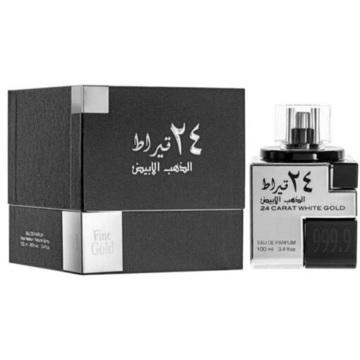 LATTAFA 24CARAT WHITE GOLD FOR MEN 100ML