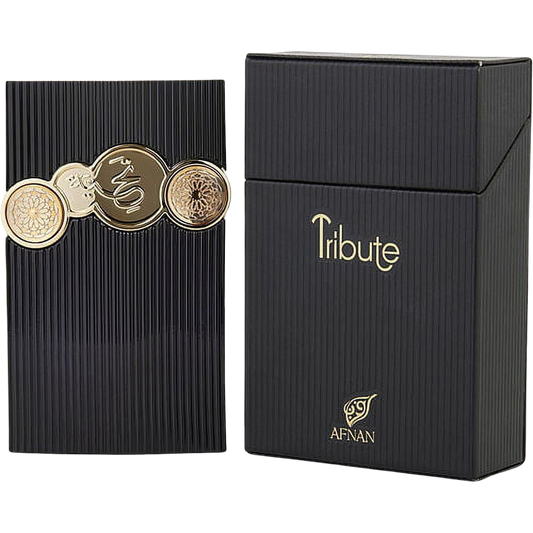 AFNAN TRIBUTE BLACK 100ML FOR MEN - EAU DE PARFUM