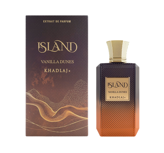 KHADLAJ ISLAND VANILLA DUNES FOR MEN 100ML - EXTRAIT DE PARFUM