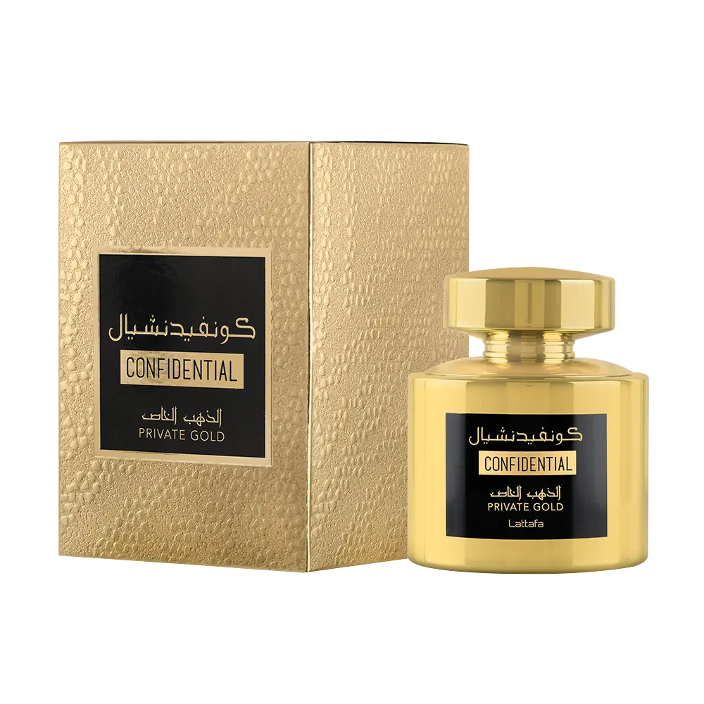 LATTAFA CONFIDENTIAL GOLD FOR MEN/WOMEN 100ML