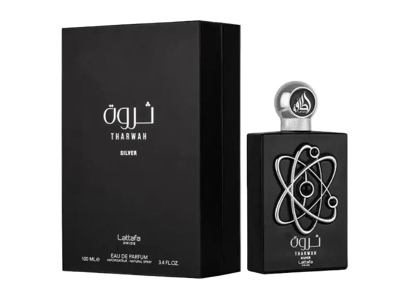 LATTAFA THARWAH SILVER FOR MEN 100ML - EAU DE PARFUM