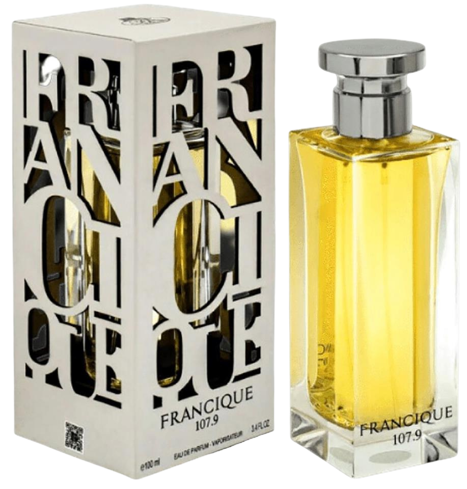 FRENCH AVENUE FRANCIQUE SILVER 107.9 FOR MEN/WOMEN  100ML  - EAU DE PARFUM