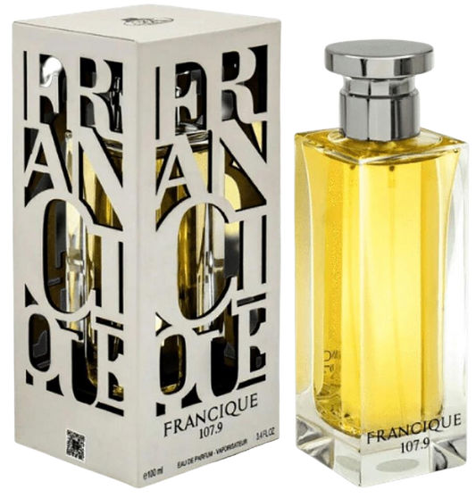 FRENCH AVENUE FRANCIQUE SILVER 107.9 FOR MEN/WOMEN  100ML  - EAU DE PARFUM