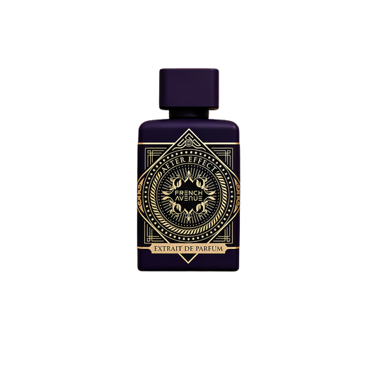 French Avenue After Effect Extrait De Parfum – 80ml | Premium Luxury Unisex Woody Amber Spice Fragrance | Warm Boozy Rum, Sweet Cinnamon, Rich Tobacco, Precious Saffron & Creamy Sandalwood Long-Lasting Scent