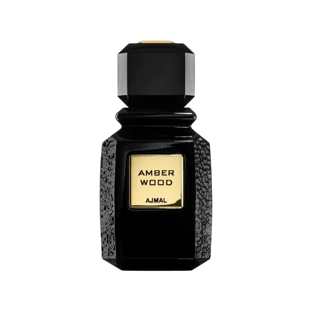 Ajmal Amber Wood Eau De Parfum – 100ml | Ultra-Premium Luxury Unisex Signature Fragrance | Warm Amber, Rare Woody Notes, Rich Cardamom, White Pepper & Elegant Lavender Eternal Longevity