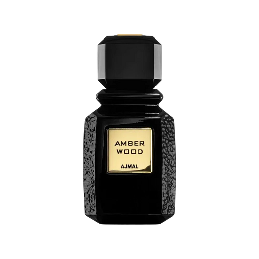 Ajmal Amber Wood Eau De Parfum – 100ml | Ultra-Premium Luxury Unisex Signature Fragrance | Warm Amber, Rare Woody Notes, Rich Cardamom, White Pepper & Elegant Lavender Eternal Longevity