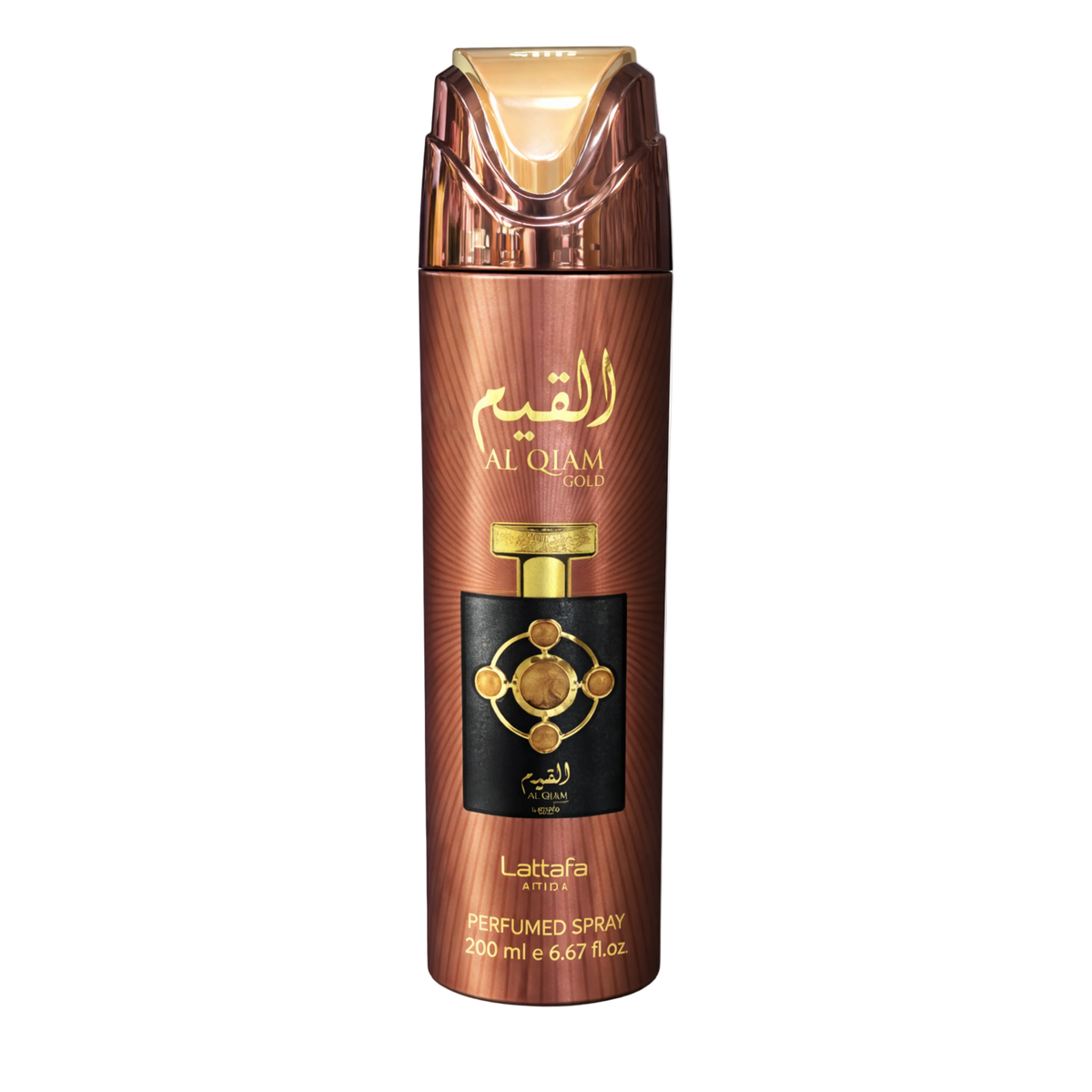 LATTAFA AL QIAM GOLD BODY SPRAY FOR MEN AND WOMEN 200ML
