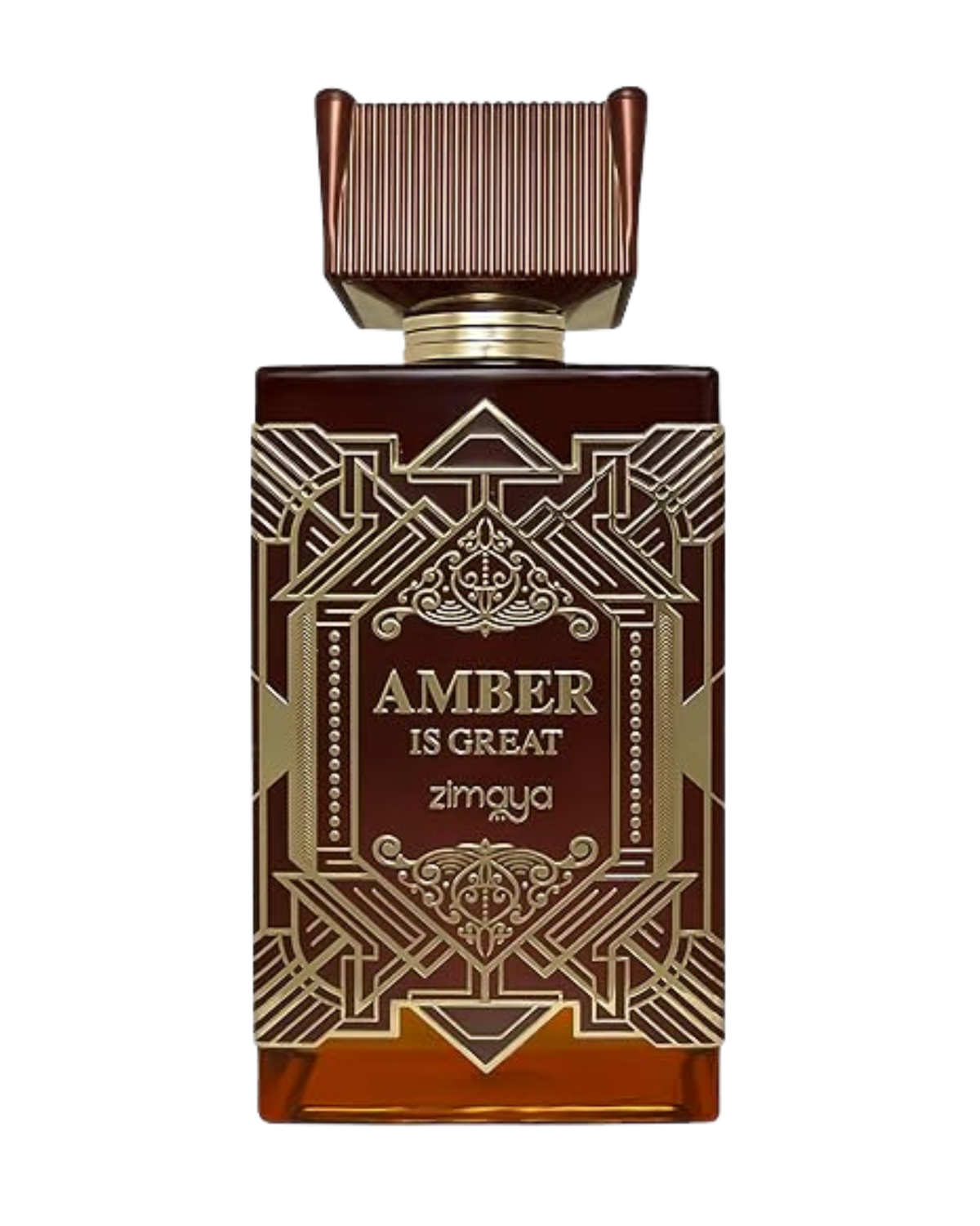 Zimaya Amber Is Great Eau De Parfum – 100ml | Sparkling Citrus, Sweet Saffron & Warm Amber Luxury Signature Scent