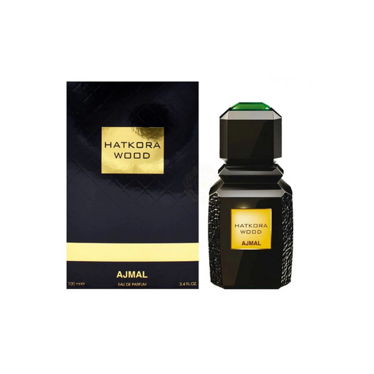 Ajmal Amber Wood Eau De Parfum – 100ml | Ultra-Premium Luxury Unisex Signature Fragrance | Warm Amber, Rare Woody Notes, Rich Cardamom, White Pepper & Elegant Lavender Eternal Longevity