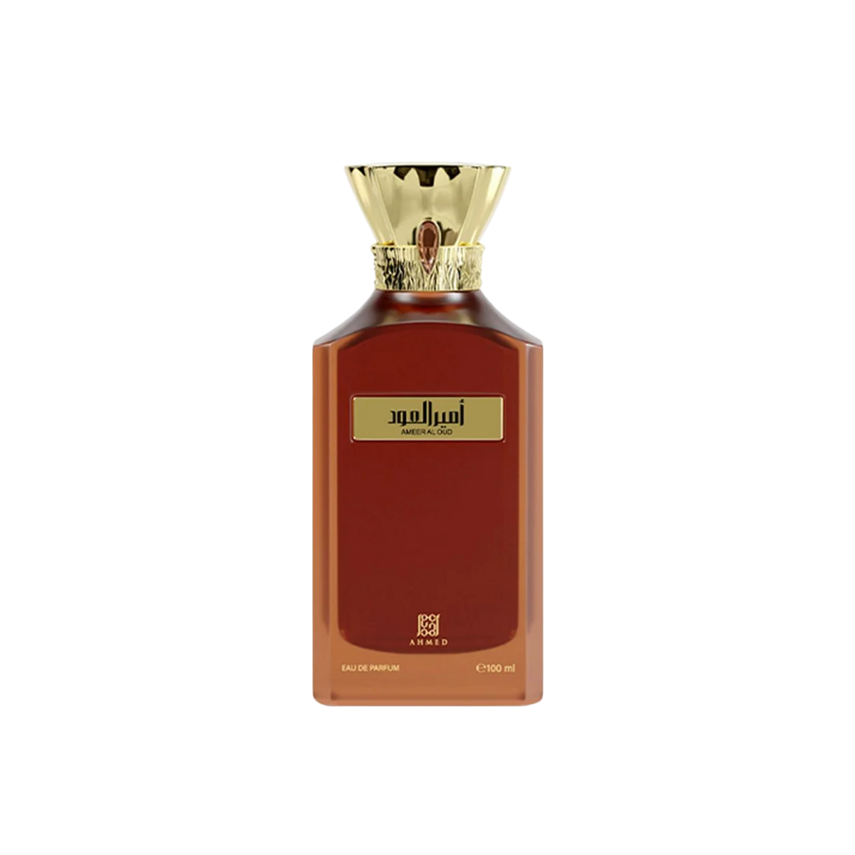 Ahmed Al Maghribi Ameer Al Oud Eau De Parfum – 100ml | Unisex | Luxurious Cambodian Oud, Sweet Honey, Warm Labdanum, Dreamy Amber & Musk Traditional Oriental Signature Scent