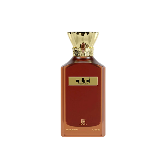 Ahmed Al Maghribi Ameer Al Oud Eau De Parfum – 100ml | Unisex | Luxurious Cambodian Oud, Sweet Honey, Warm Labdanum, Dreamy Amber & Musk Traditional Oriental Signature Scent