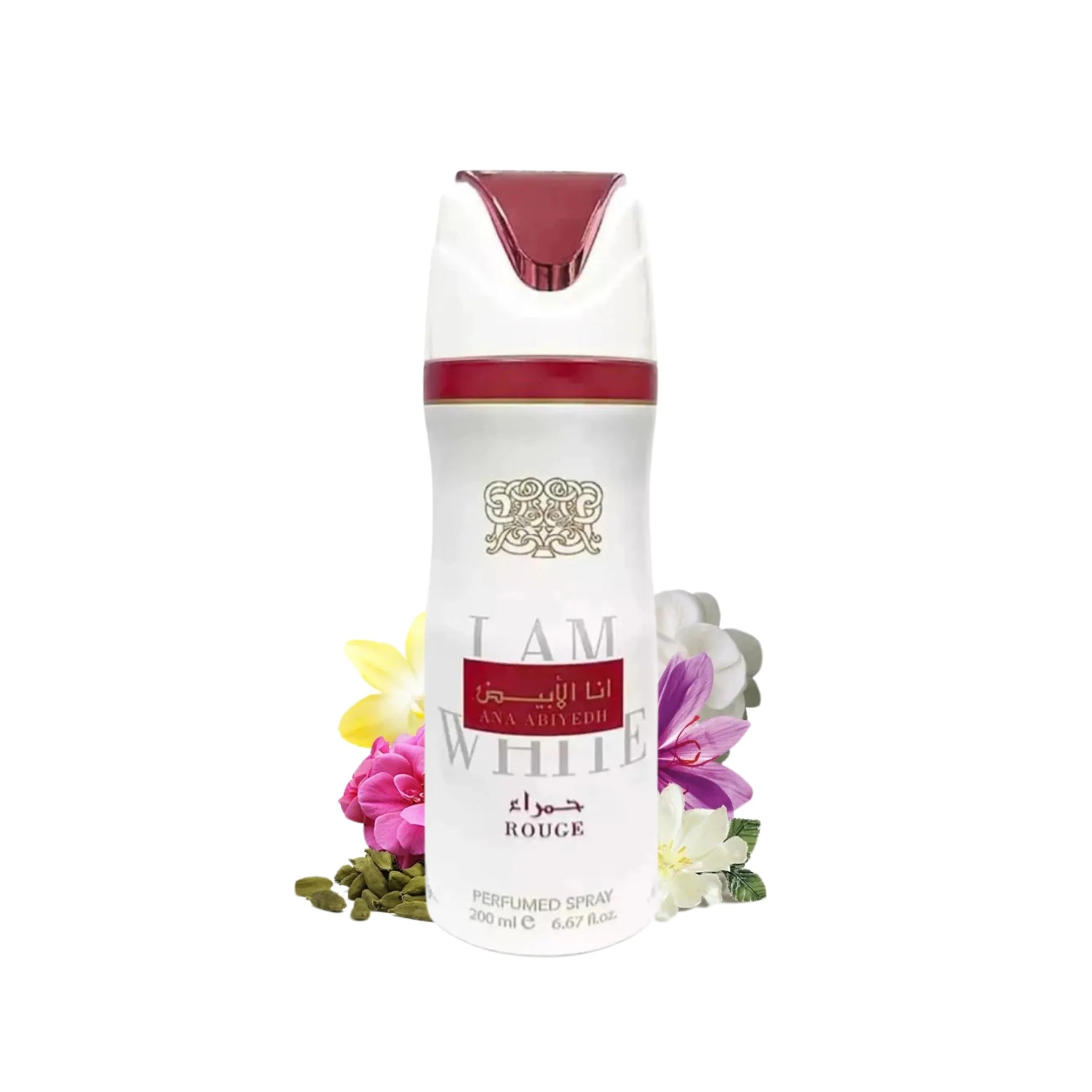 lattafa Ana Abiyedh Rouge Body Spray 200ML for Men & Women