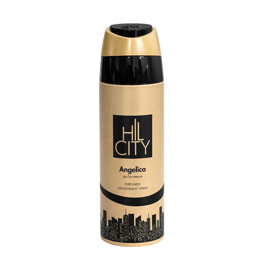 Hilcity ANGELICA For Women Perfumed Deodorant Spray | 200ML Long-Lasting Freshness