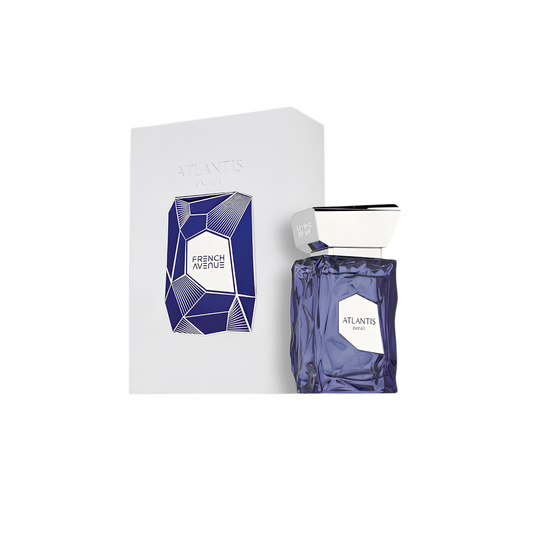 French Avenue Atlantis Extrait De Parfum – 100ml | Premium Luxury Unisex Aquatic Tropical Fragrance | Juicy Watermelon, Creamy Coconut, Sparkling Mandarin, Rare Cacao, Amberwood & Mineral Ambergris Long-Lasting Scent