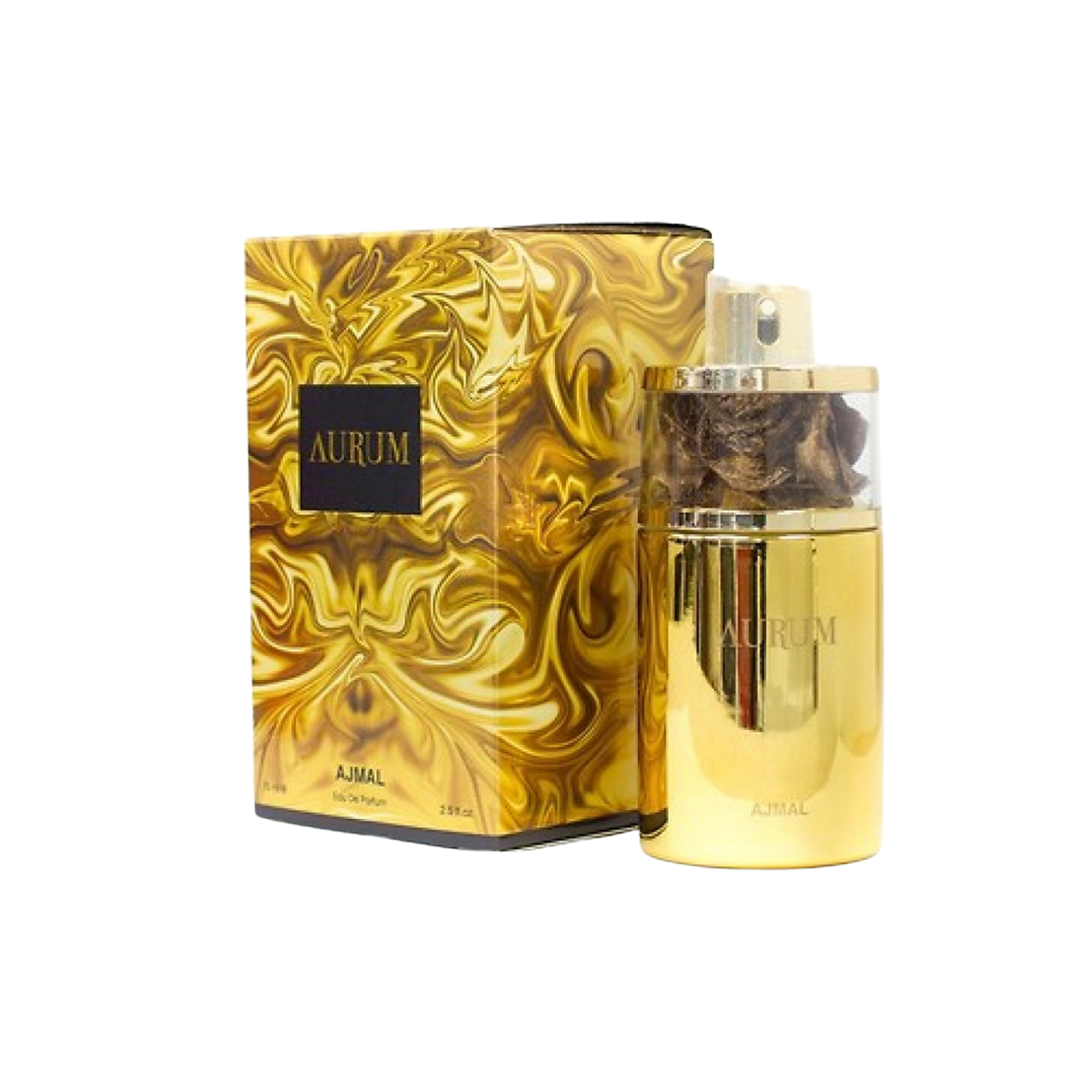 Ajmal Aurum Eau De Parfum – 75ml For Women | Premium Luxury Fruity Floral Occidental Fragrance | Sweet Raspberry, Fresh Orange Blossom, Romantic Jasmine, Rich Amber & Creamy Vanilla Long-Lasting Perfume