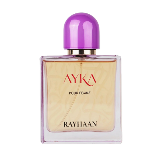 Rayhaan Ayka Eau De Parfum – 100ml | Sparkling Bergamot, Mineral Amber & Velvet Musk Luxury Signature Scent for Women