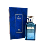 Ahmed Al Maghribi Azure Royal Eau De Parfum – 100ml | Unisex | Sparkling Ozone & Aquatic Marine, Velvet Floral Rose & Jasmine, Radiant Rich Amberwood & Musk Luxury Blue Signature Scent