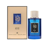 Ibrahim Al Qurashi IBRAQ Perfumes إبراق Blue Oud Eau De Parfum – 100ml | Unisex | Sparkling Royal Blue Musk & Saffron, Velvet Cambodian Oud & Rose, Radiant Rich Amber Patchouli Luxury Signature Scent
