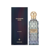 Ibrahim Al Qurashi IBRAQ Perfumes إبراق Black Diamond Incense Eau De Parfum – 150ml | Unisex | Sparkling Warm Spices, Velvet Smoky Frankincense & Radiant Rich Oud-Amber Luxury Diamond Series Signature Scent