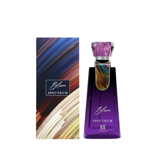 Ahmed Al Maghribi Bloom Spectrum Eau De Parfum – 100ml | Women & Unisex | Sparkling Green Apple & Mandarin, Velvet Jasmine, Patchouli & Rose, Radiant Rich Creamy Vanilla & Musk Luxury Floral Signature Scent