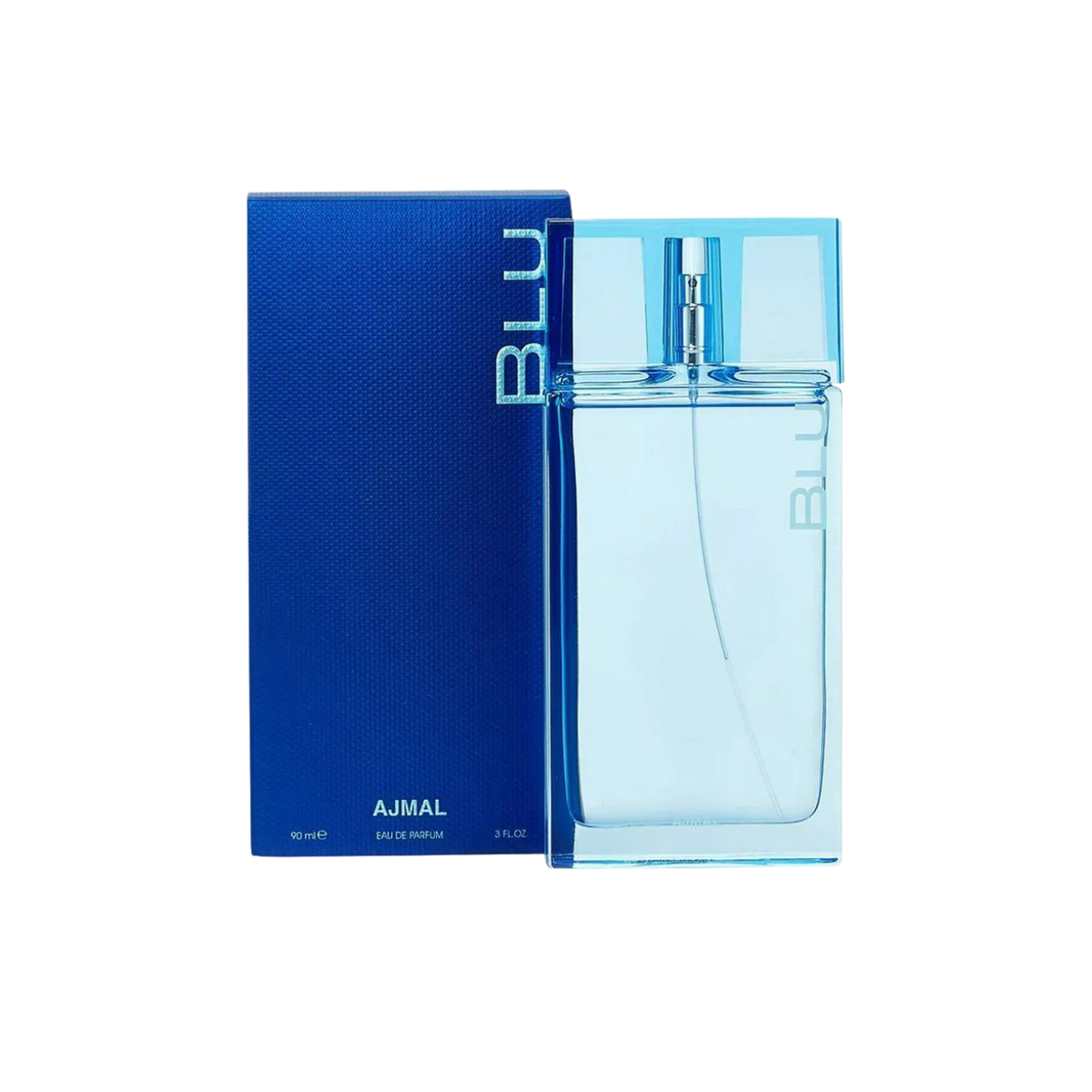Ajmal Blu Eau De Parfum – 90ml For Men | Premium Fresh Aquatic Summer Fragrance | Crisp Watermelon, Juicy Bergamot, Aromatic Lavender, Earthy Patchouli & Warm Amber Long-Lasting Perfume