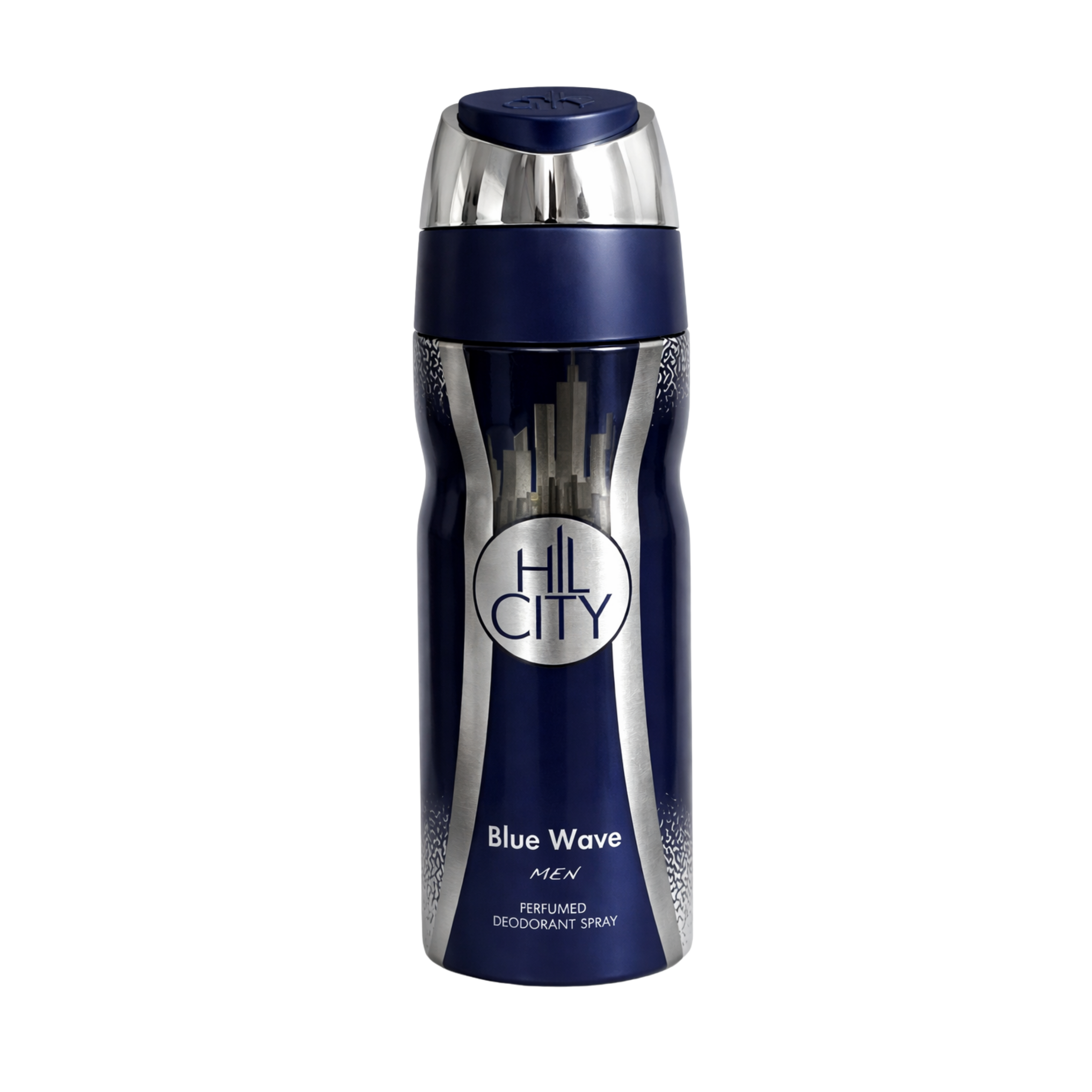 Hilcity BLUE WAVE For Men Perfumed Deodorant Spray | 200ML Long-Lasting Aquatic Scent