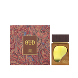 Ahmed Al Maghribi Bombay Oud Eau De Parfum – 80ml | Unisex | Royal Sandalwood, Bold Leather & Warm Oud Accords, Zesty Sicilian Orange & Rose Luxury Scent