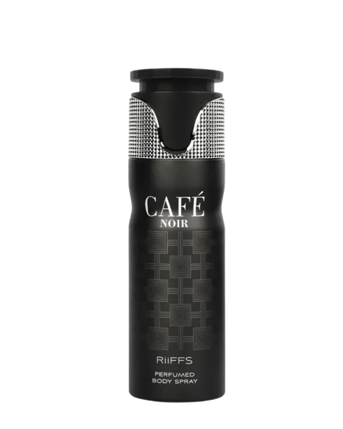 Riiffs Cafe Noir Perfumed Deodorant for Men – 200ml | Long-Lasting Bold Roasted Coffee, Dark Woods & Spicy Amber Body Spray