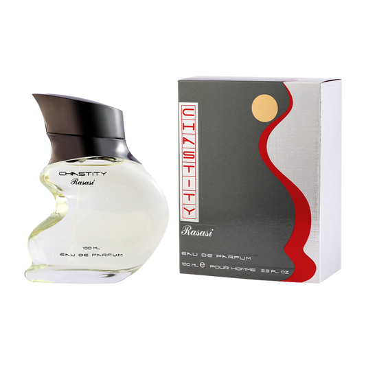 Rasasi Chastity Pour Homme Eau De Parfum – 100ml | Sparkling Lime, Brazilian Tangerine & Aquatic Musk Luxury Signature Scent for Men