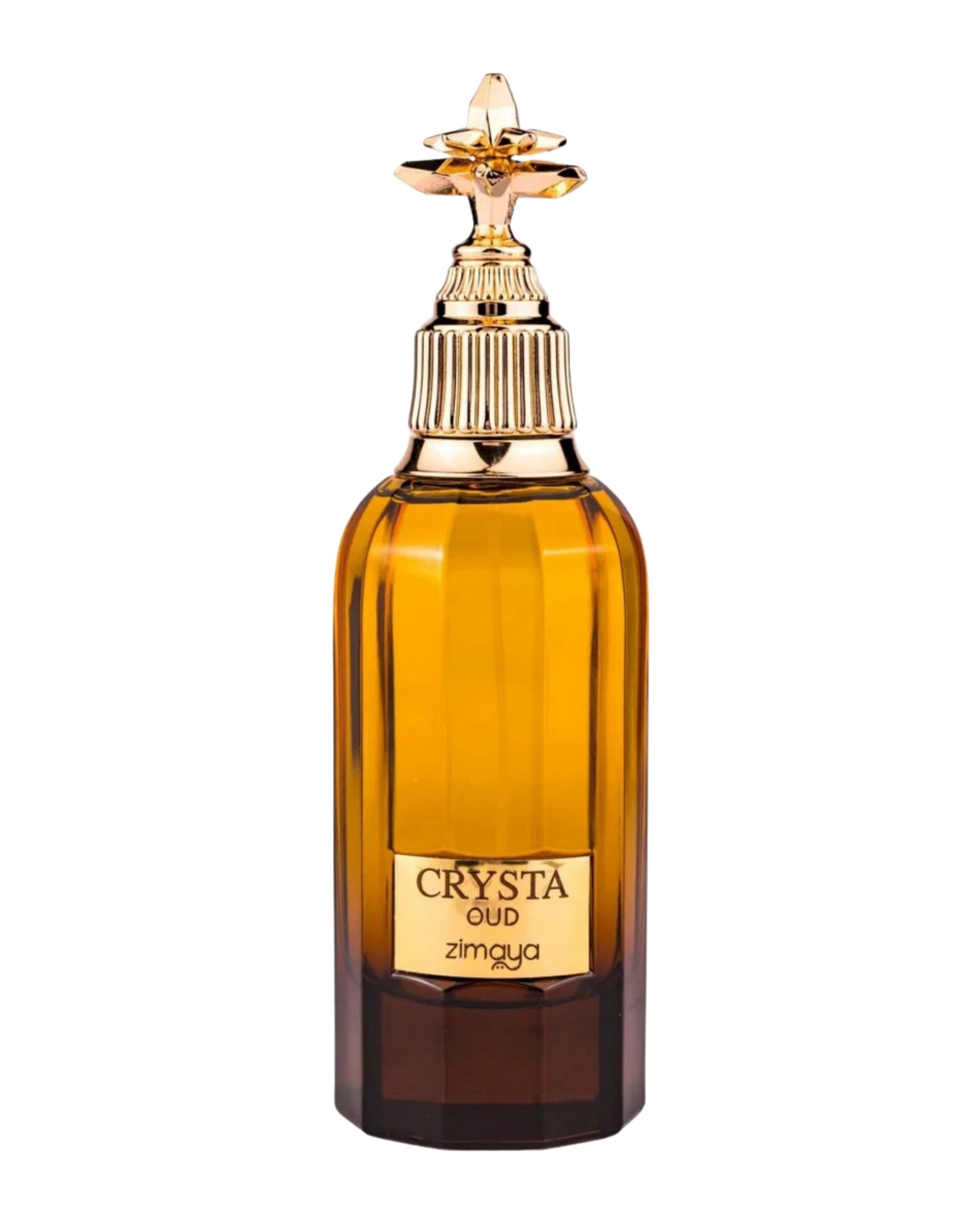Zimaya Crysta Oud Eau De Parfum – 100ml | Smokey Agarwood, Radiant Rose & Refreshing Mint-Spiced Luxury Signature Scent