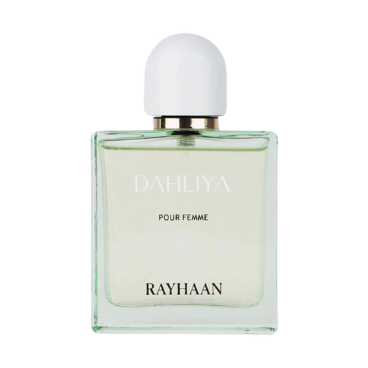 Rayhaan Dahliya Eau De Parfum – 100ml | Sparkling Litchi, Fresh Rose & Velvet Musk Luxury Signature Scent for Women