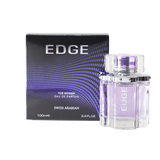 Swiss Arabian Edge Eau De Parfum – 100ml | for Women | Sparkling Freesia, Velvet Rose & Radiant White Musk Luxury Signature Scent