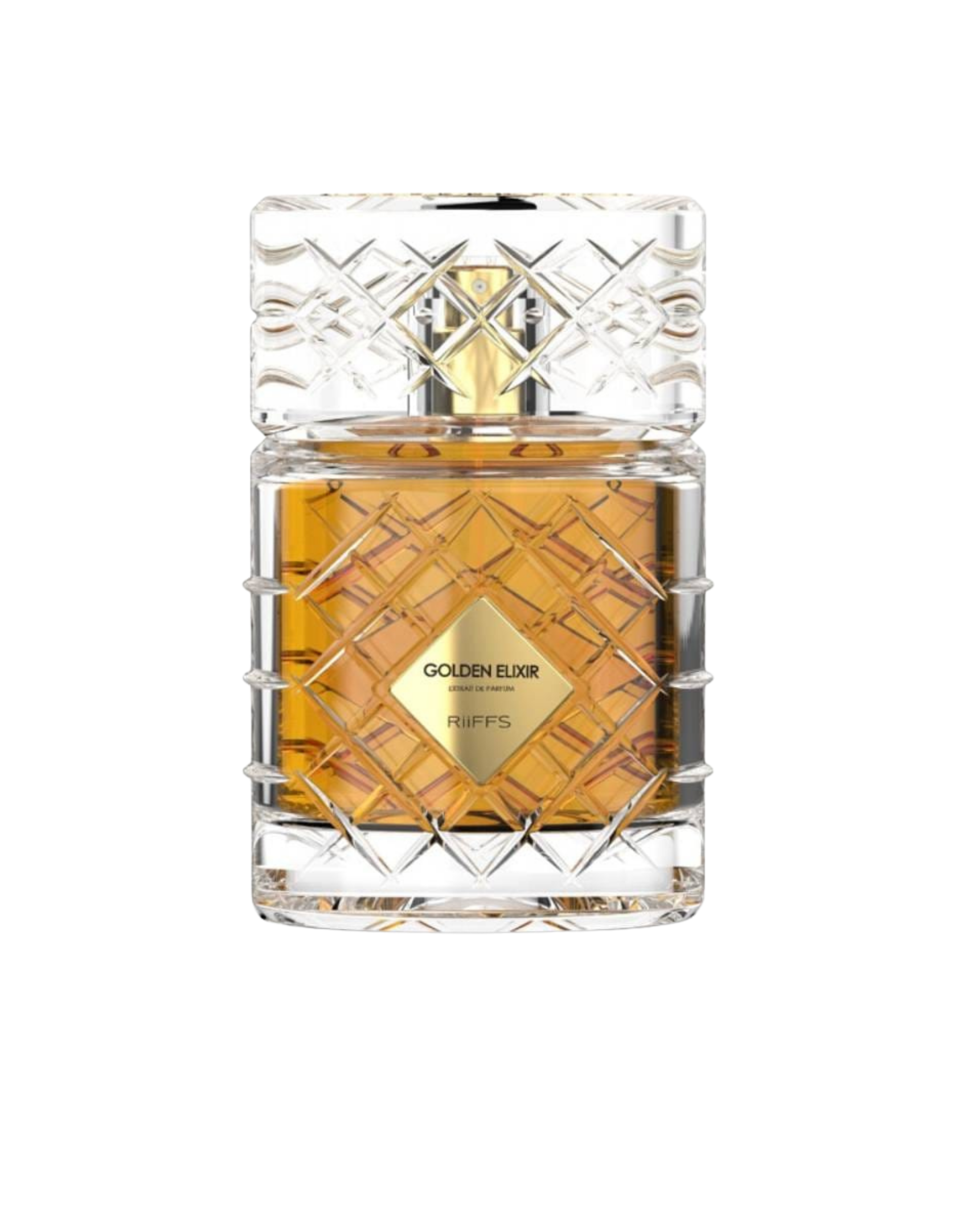 Riiffs Golden Elixir Reserve Eau De Parfum – 100ml | Luxury Unisex Honeyed Oud, Cinnamon & Amber Signature Scent