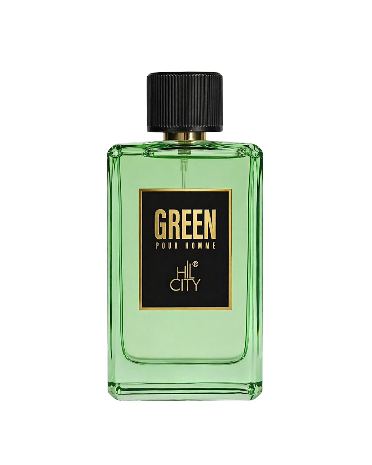 Hilcity Green Pour Homme | Long-Lasting Men's Ozonic & Fresh Cypress Perfume