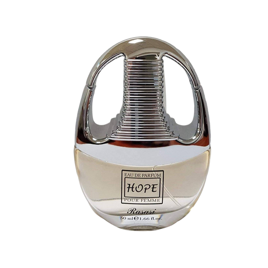Rasasi Hope Women Eau De Parfum – 50ml | Sparkling Plum, Velvet Rose & Radiant Sandalwood Luxury Signature Scent for Women