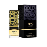 Lattafa Jasoor Eau De Parfum – 100ml | Premium Luxury Men's Fresh Woody Leather Fragrance | Crisp Apple, Bergamot, Warm Cardamom, Lavender, Tobacco, Leather & Patchouli Long-Lasting Perfume
